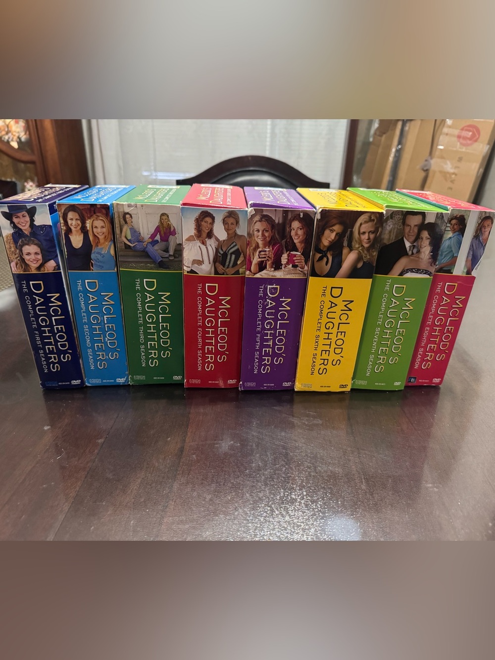 McLeod's Daughters Complete Season Set - Colorful DVD Box Collection